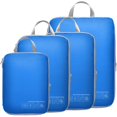 thumbnail image 1 of Cubos de embalaje de compresión Cambond, paquete de 4 bolsas de viaje, azules, 1 of 9