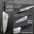 thumbnail image 2 of Gifts for Dad Men, Dads Gifts for Dad, Dad Birthday Gift from Daughter Son Kids, 8 inch Pro German 1.4116 Chef Knife, Kitchen Knife Gift Set for Best Dad Father Christmas Xmas Gifts, 2 of 7