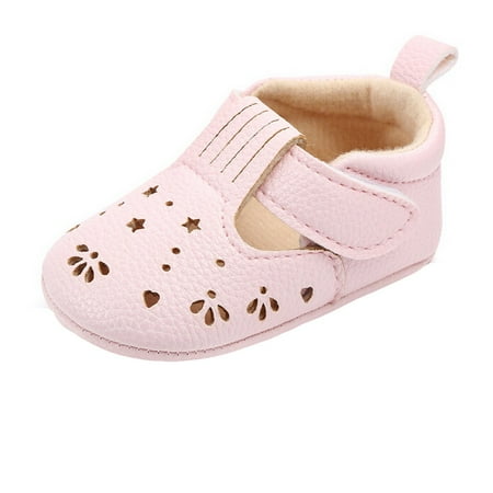 

Youmylove Hollow Shoes Breathable Spring Soft Princess Toddler Shoes Baby Bottom Baby Shoes Baby Walking Shoes