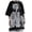 Black, variant on Bibifish Womens Tshirts Graphic Print Short Sleeve Tees Unisex Loose Fit Casual Pullover Tops Funny Novelty Trendy Breathable Baggy Shirts