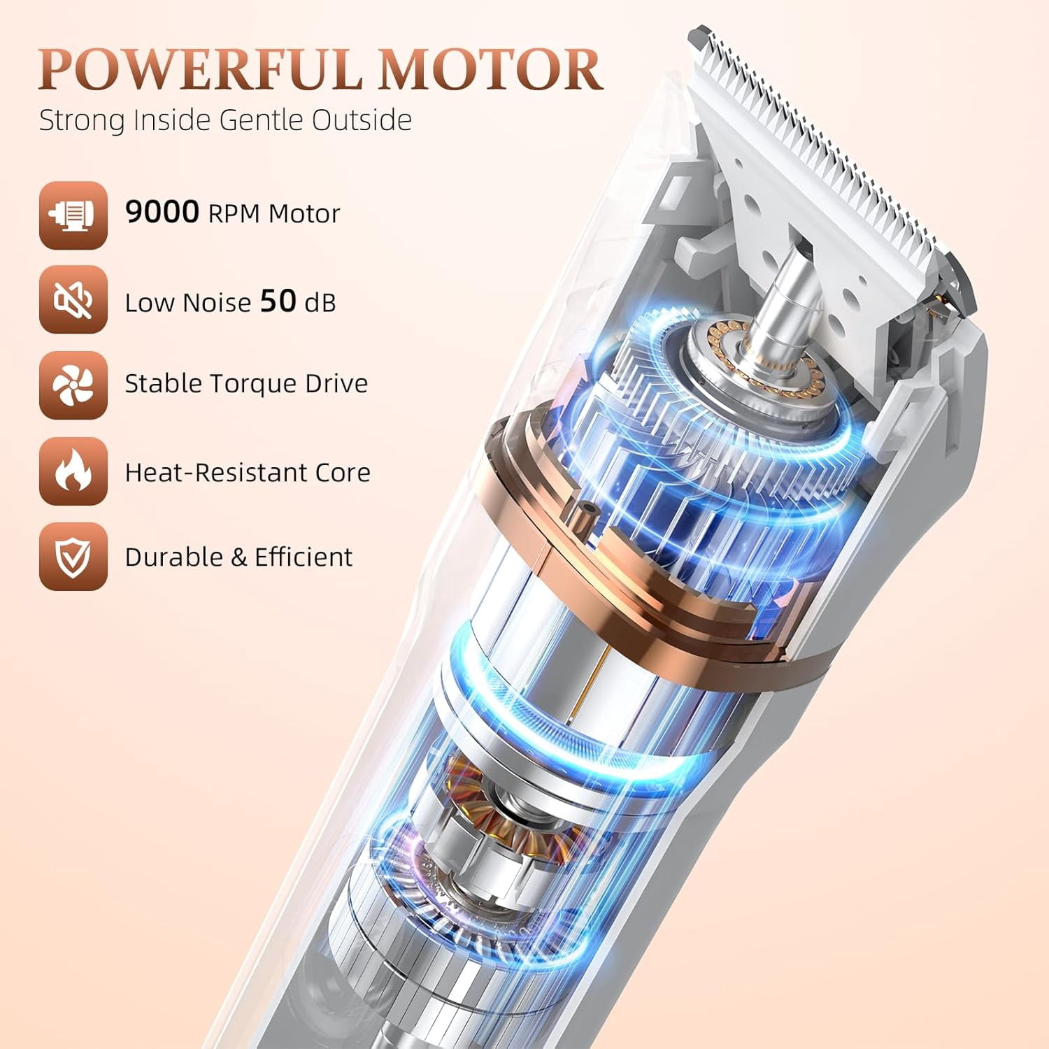 5-in-1 Bikini Trimmer for Women, IPX7 Waterproof Electric Razors Shaver, Cordless Body Hair Trimmer, Facial & Pubic Hair Removal, Ceramic Blade