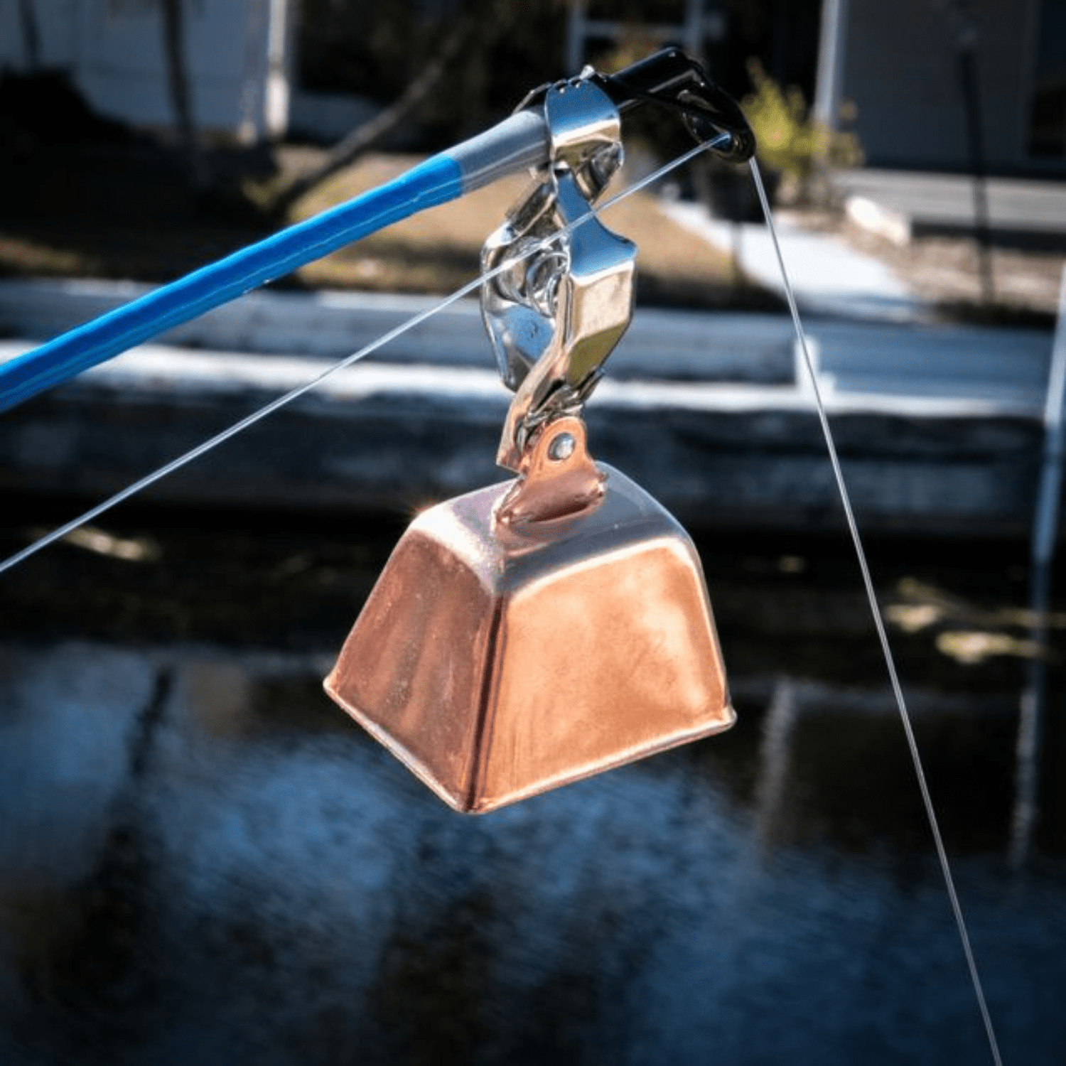 Tsunami Copper Fish Alert Bells, 2-Pack