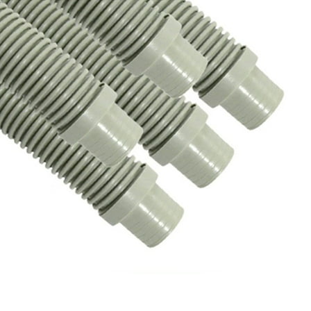 Puri Tech Vacuum Hose Navigator Pool Vac Ultra Aquabug 1.5in x 48ft Lt Gray 5 Pack