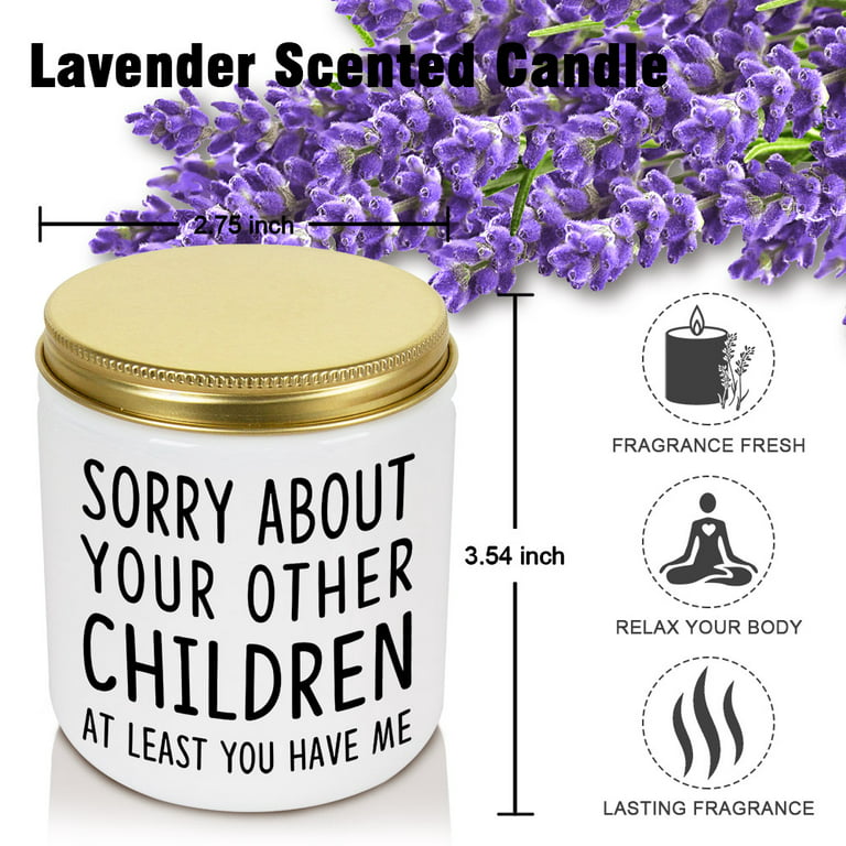  Funny Gifts for Mom Birthday Gifts,Mom Gifts from Daughter  Son,Unique Mothers Day Thanksgiving Christmas Gifts,Lavender Scented  Candles Gifts for Women : Home & Kitchen
