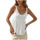thumbnail image 3 of Camisas para adolescentes,Camiseta sin mangas estampada para mujer, cuello redondo holgado, camisa informal de poliéster, para uso doméstico y diario, sopatenor, 3 of 9