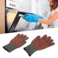 thumbnail image 4 of Protective Gloves, Beautiful Appearance Anti Slip High Temperature Resistant Gloves Heat Insulation  For Microwave Oven, 4 of 8