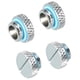 thumbnail image 1 of Accesorios de enchufe Unique Bargains G1/4 Plata para PC agua refrigeración Paquete de 4, 1 of 5