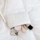 thumbnail image 4 of Bolsa de mano con remaches a la moda, de mano femenino de sobre sólido para mujer de cuero PU Tmvgtek Para Estrenar, 4 of 9