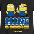 thumbnail image 3 of Despicable Me - Mine Retro - Toddler & Youth Girls Short Sleeve Graphic T-Shirt, 3 of 5