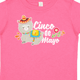 thumbnail image 4 of Inktastic Cinco De Mayo with Llama and Flower Boys or Girls Toddler T-Shirt, 4 of 5