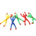 thumbnail image 3 of 4Pcs Sticky Wall Climbing Man Rolling Men Creativo Tricky Toys for Party Favor Kids Abanopi Hombre escalador, 3 of 4