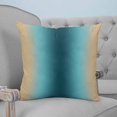 thumbnail image 4 of Teal Green Khaki Ombre 20x20 Pillow Covers Set of 2, Modern Abstract Art Gradient Throw Pillow Covers Decorative Couch Cushion Case, Microfiber Square Pillowcases for Bedroom Car Living Room, 4 of 7