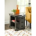 thumbnail image 4 of Powell Parnell Side Table Grey, 4 of 12