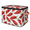 Multicolor 3, variant on CURLYOOT Cartoon Paw Print Fabric Storage Bins with Lids, Rainbow Paw Foldable Storage Boxes Washable Storage Cube, Closet Bedroom Home Organizer Containers with PU Leather Handles