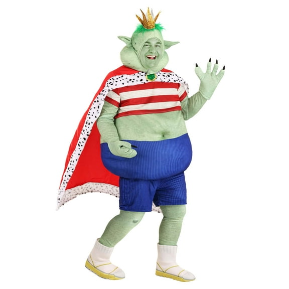 Prince Gristle Trolls Plus Size Costume