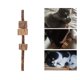 thumbnail image 4 of Gato Limpieza de dientes Molar Stick Pet Natural Catnip Snacks Juguetes(#2), 4 of 5