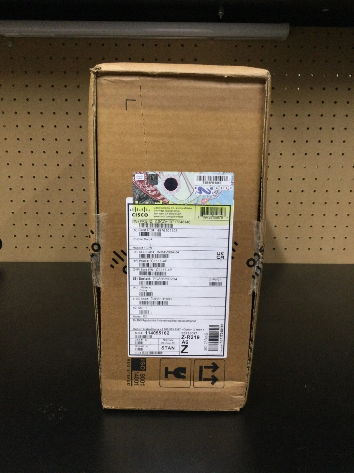 NEW Cisco C1111-4P Integrated Services Router with 4-Gigabit Ethernet (GbE) Dual