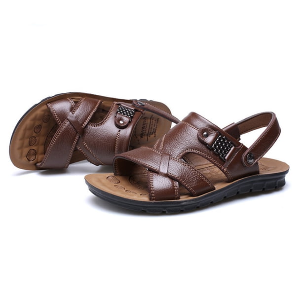 Fsqjgq Summer Sandals Mens Sandals Size 9 Tan Sandals Men  display picture 3
