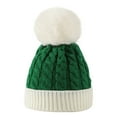 thumbnail image 4 of UHGANN Christmas Knitted Hat for Beanie Knit Santa Hat with Pom Pom for Boys Girls Infant, 4 of 8