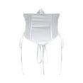 thumbnail image 4 of Baberdicy Belts for Women Corset Belt for Women Wide Self Tie Waistband Waist Belt Solid Color Belt White, 4 of 4