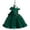 Green, variant on Herrnalise Toddler Girls Temperament Minimalistic Bowknot Embroidered Flower Net Yarn Birthday Party Gown Dresses