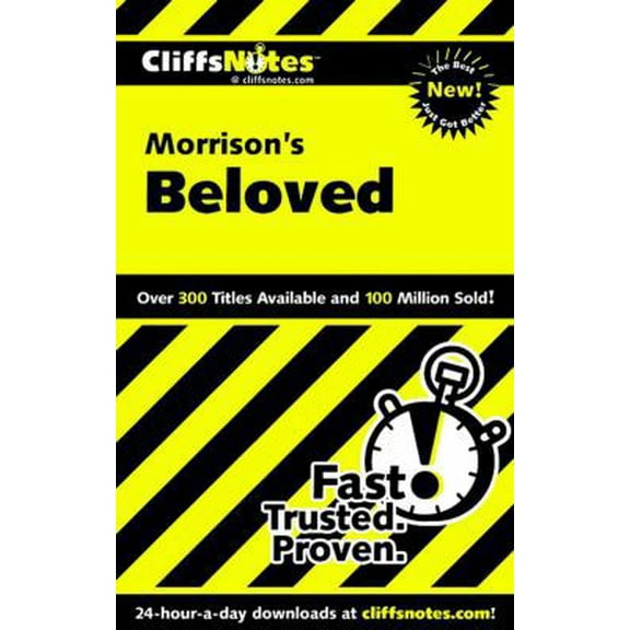 Pre-Owned Cliffsnotes Morrison's Beloved (Frommer's) (Paperback) 076458667X 9780764586675