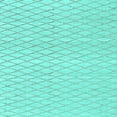 thumbnail image 1 of Ahgly Company Indoor Square Trellis Turquoise Blue Contemporary Area Rugs, 5' Square, 1 of 4