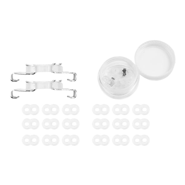 Kit corrector de uñas encarnadas para uñas curvas, hebilla de armadura de acero inoxidable, herramienta para enderezar uñas encarnadas.