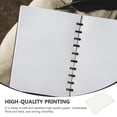 thumbnail image 3 of Weiweiguan 150 Pcs Detachable Notebook Inner Paper Replacements Premium Loose-leaf Refills, 3 of 6