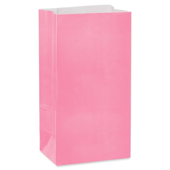 American Greetings 10 in. Pink Goodie Bag, (1-Count)