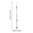 thumbnail image 2 of 4pcs Silent Clock Hands Replacement Parts Precision Quartz Clock Hands, 2 of 8