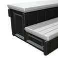 thumbnail image 3 of Leisure Accents 36 Inch Long Spa Hot Tub Storage Steps, Gray (2 Pack), 3 of 4