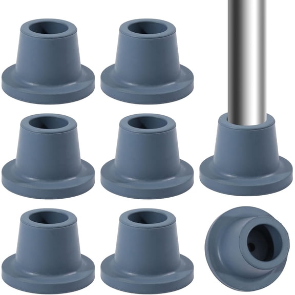 8 Pcs Rubber Anti-Slip Shower Chair Pads 5.75cm/2.26" Shower Tips Non Slip Rubber Feet for DIY