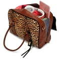 thumbnail image 2 of BADGLEY MISCHKA Leopard Travel Tote Weekender Bag, 2 of 8