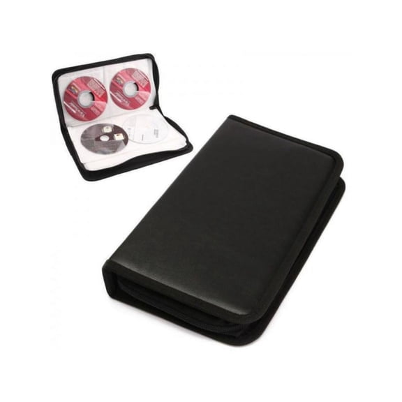80 CD DVD DISC Holder Album Storage Case Storage Holder CD Sleeve Wallet Ideal