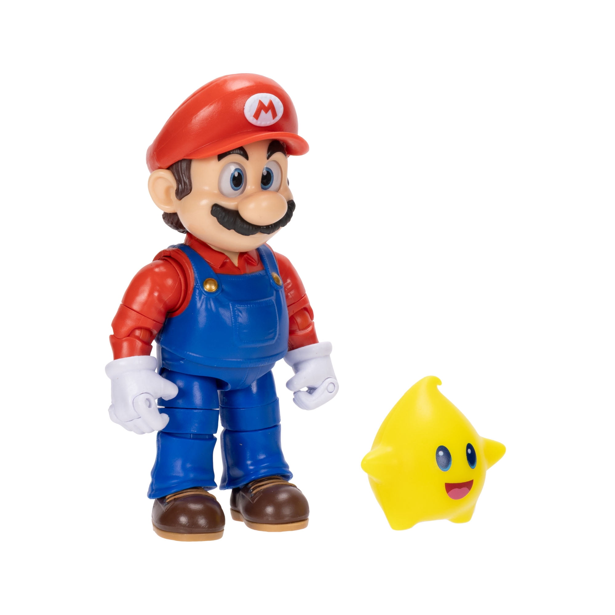 The Super Mario Galaxy Movie - 5 inch Action Figure Series – Mario Figure with Luma Star Accessory