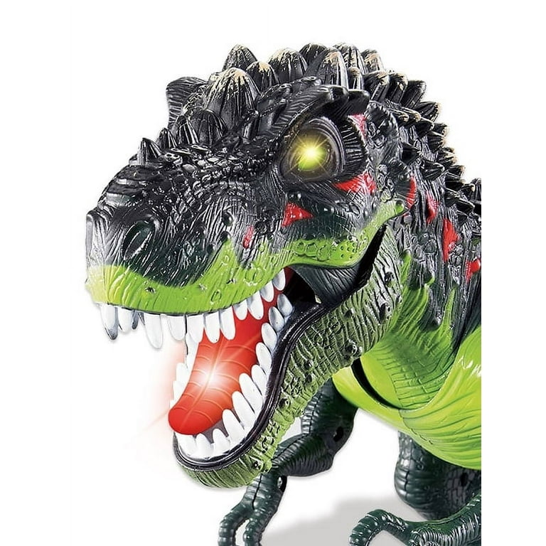 PlayWorld T-Rex Dinosaur - Movement & LED Lights - Walmart.com