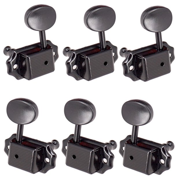6 uds clavijas de afinador 3L 3R clavijas de guitarra perillas accesorios de guitarra