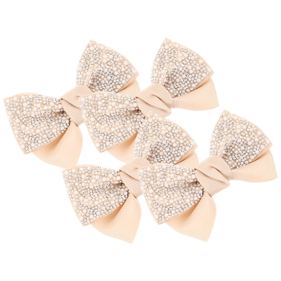 ELAYARD 4Pcs Beige Decorative Shoe Charms for Heels and Pumps Comfortable and Stylish
