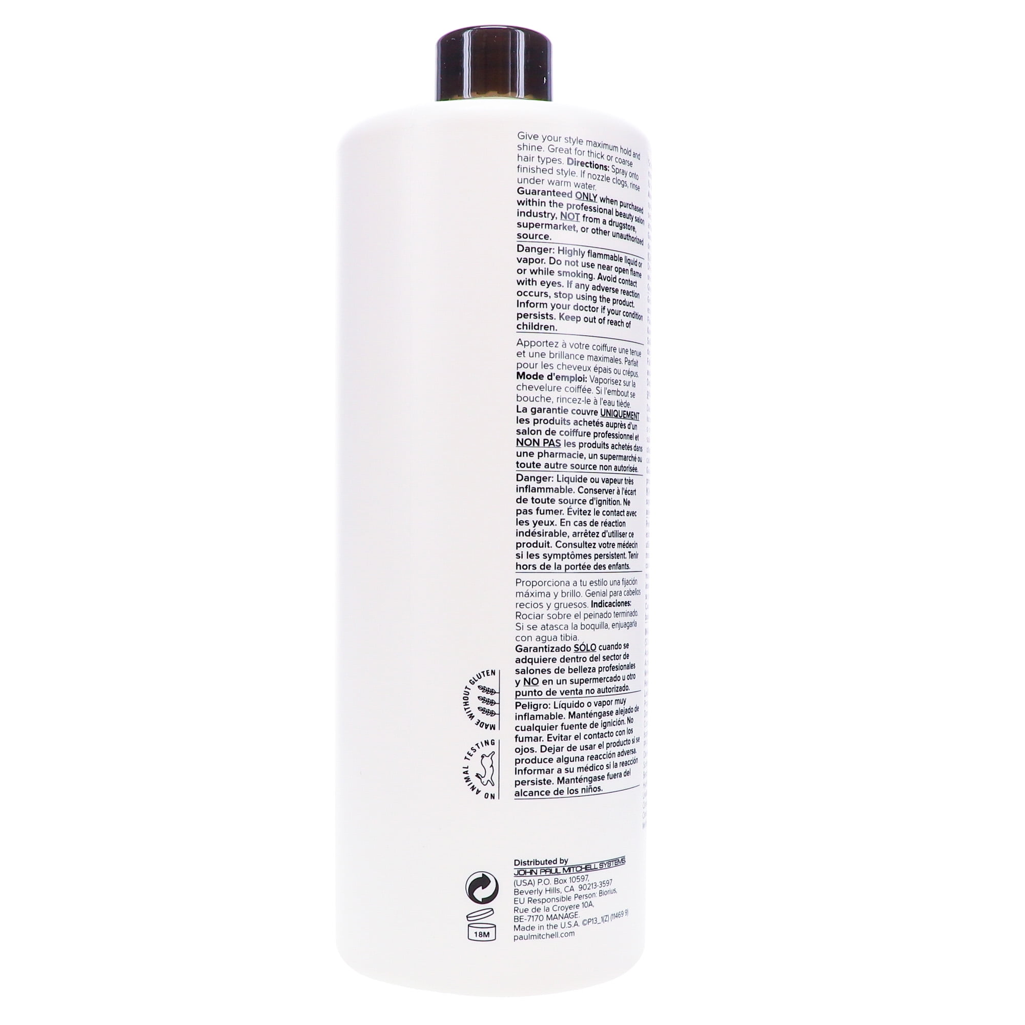 Paul Mitchell Freeze and Shine Super Spray 33.8 oz
