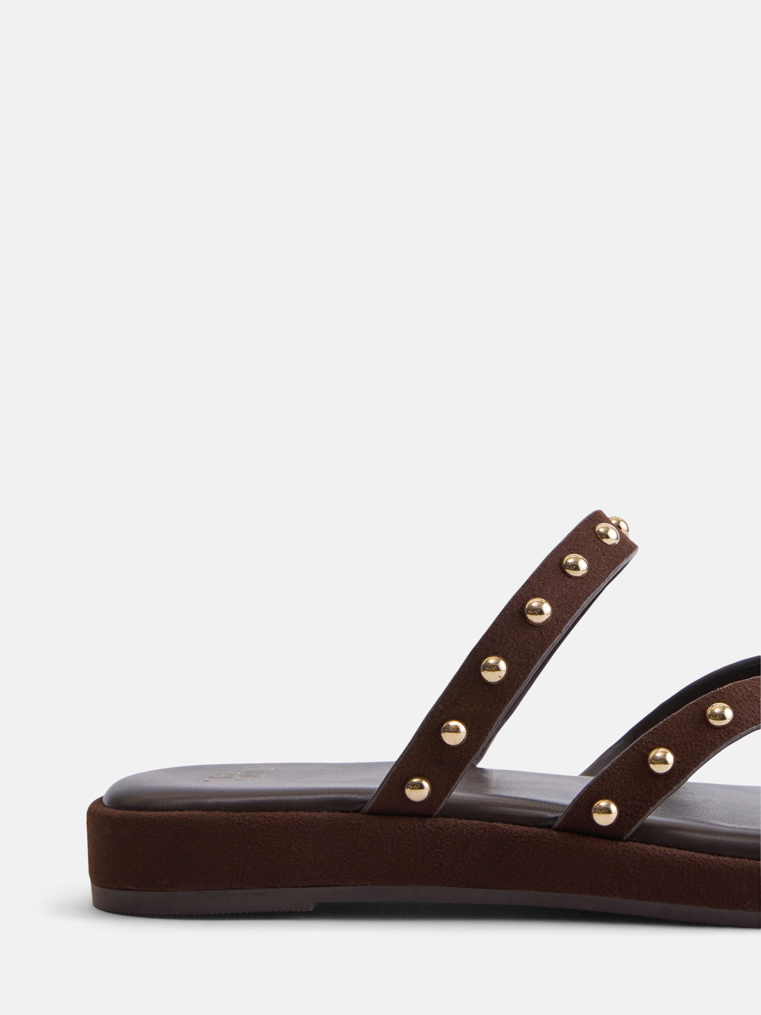 Time and Tru Women's Studded Flip Flop Sandals
