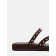 thumbnail image 4 of Time and Tru Women's Studded Flip Flop Sandals, 4 of 4