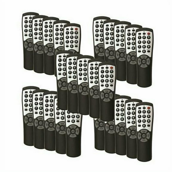 Brightstar BR100B Universal TV Remote - Pack Of 25