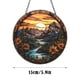 thumbnail image 3 of Colgador De Vidriera Con Diseño De Vidriera Suncatcher Animal De La Selva Adorno Colgante Acrílico Con Cadena Metálica Para Mujeres Hogar Navidad Amante De Los Animales Salvajes Decoración 15 X 15 Cm, 3 of 6