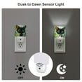 thumbnail image 3 of Cauagu Cute Big-Eyed Black Cat Print LED Nightlight,0.5W Night Lights Plug into Wall 1 Pack with Dusk-to-Dawn Light Sensor Soft Glow Lamp for Bathroom Adult Hallway-EU, 3 of 7