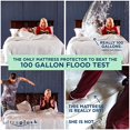 thumbnail image 3 of UltraPlush RV Mattress Protector - Soft & Comfortable Waterproof Mattress Pad for Camper Bedding, RV and Trailer Mattresses, King, 3 of 5