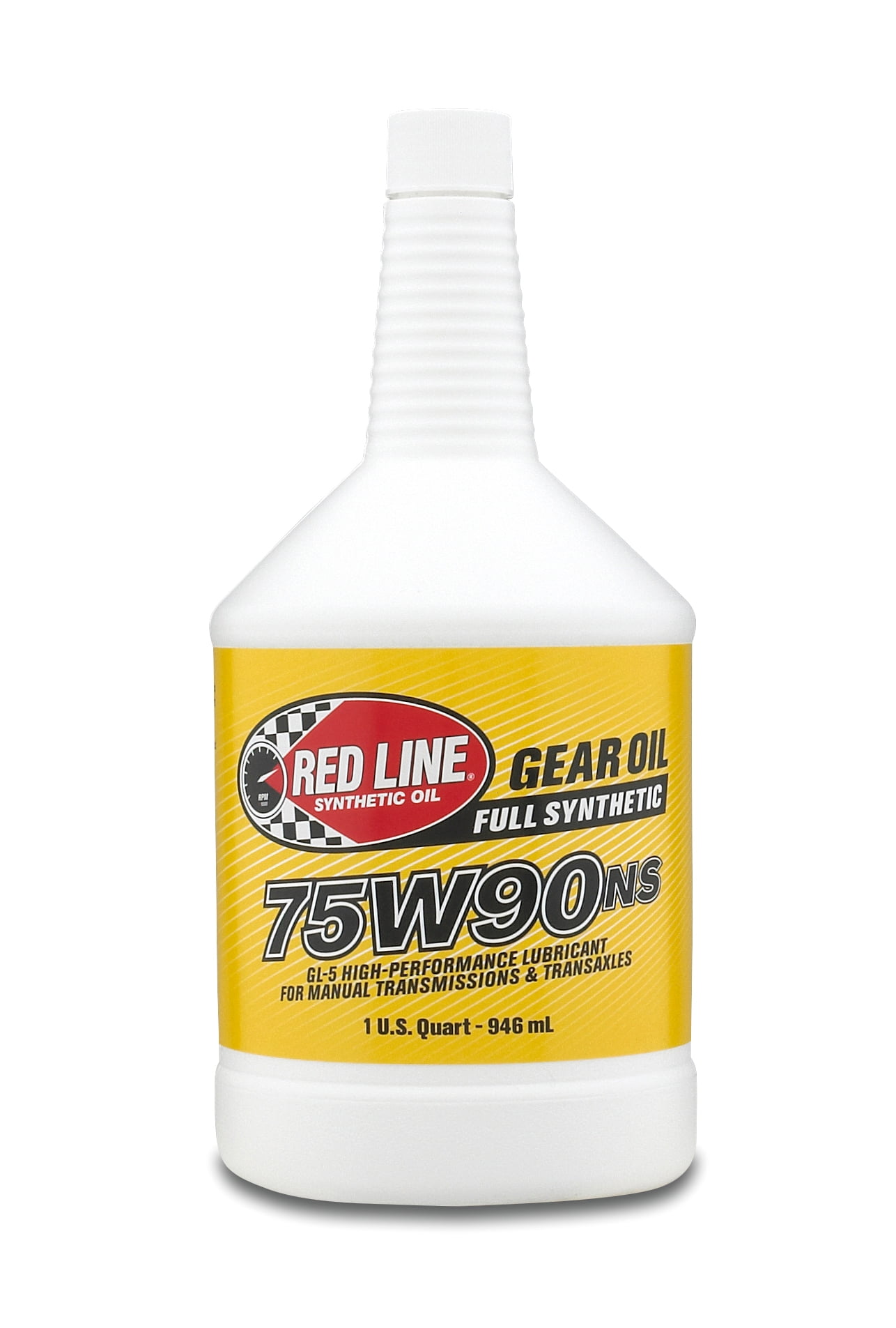 Red Line Oil 58304 Gear Oil Single; 1 Quart Bottle; 75W90 NS