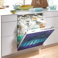 thumbnail image 2 of Yayeee Magnetic Dishwasher Cover for The Front Decoration Home Kitchen Machine Sticker Protector, Purple Moonlight Forest, 2 of 6