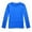 Dark Blue, variant on Toddler Boys Girls Solid Color Stretch Shirt, Casual Long Sleeve Crewneck Pullover Top Comfortable Daily Outfit,Size:8-9 Years