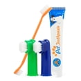 thumbnail image 1 of Flmtop Dentifrice pour Animaux Design Antidérapant Brosse à Dents Double Extrémité Multi-angle Comestible pour Animaux, 1 of 8